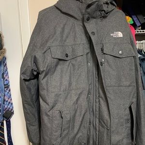 The North Face winter coat